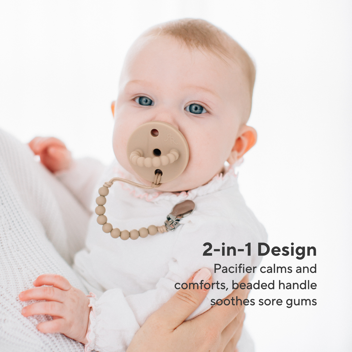 Cutie PAT Bulb (0-6m) Pacifier + Teether