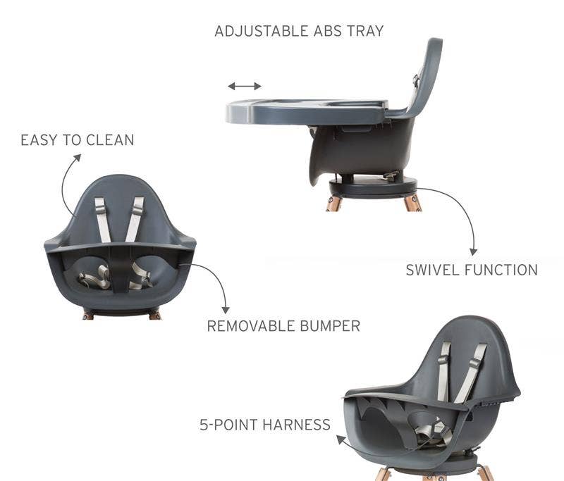 Childhome Evolu ONE.80° High Chair