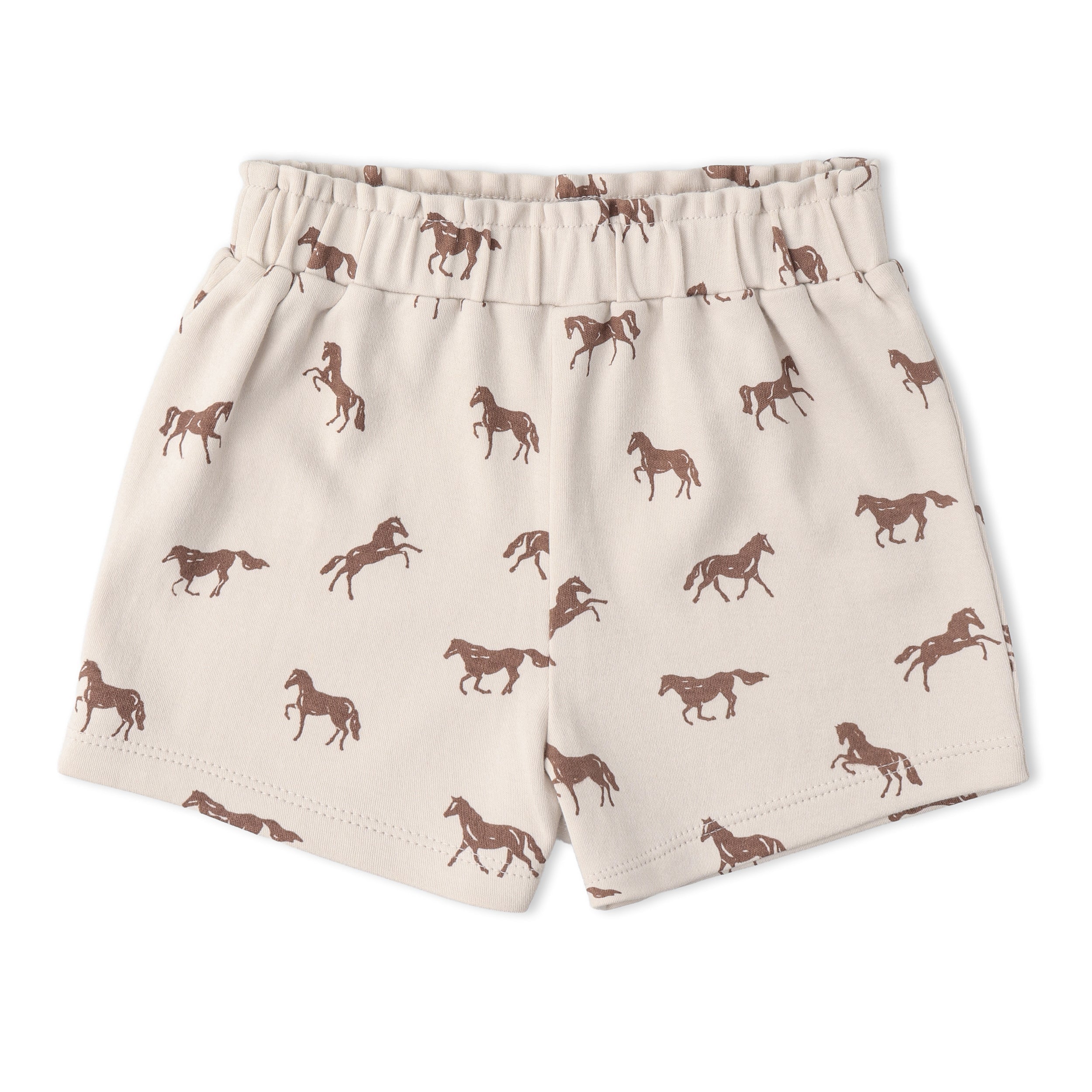 Conjunto de camiseta y shorts de hombros caídos de algodón orgánico