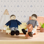 Tiny Land® Sweetwood Dollhouse & Wooden Dollhouse Dolls