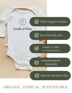 Dada's Little Love Organic Bodysuit Long Sleeve