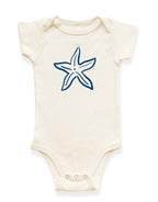 Starfish Organic Cotton Baby Bodysuit