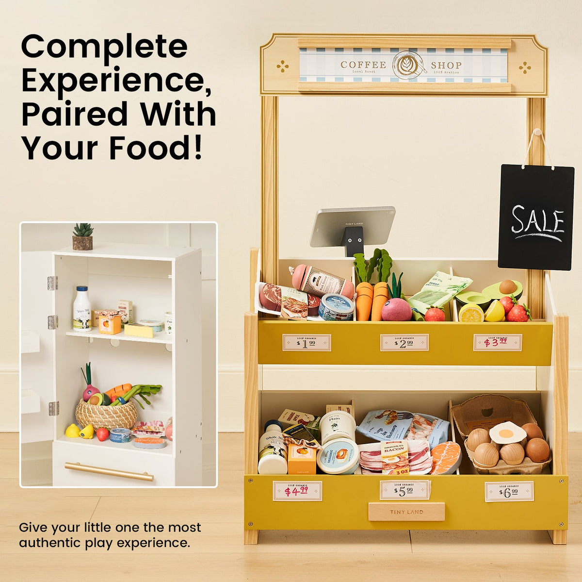 Colección de Comida de Juguete Orgánica Tiny Land®