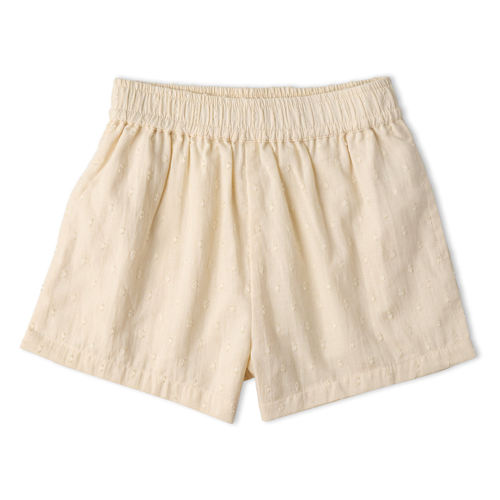 Organic Smocked Top & Shorts Set - Butter Yellow