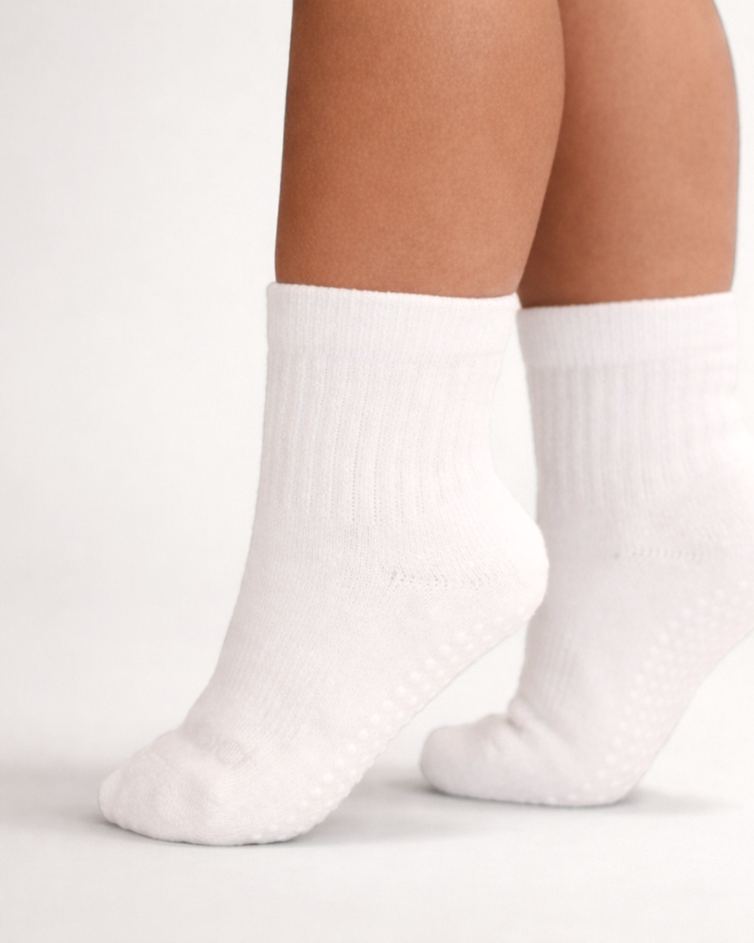Toddler Gripper Crew Socks 4-Pack (4-5T)