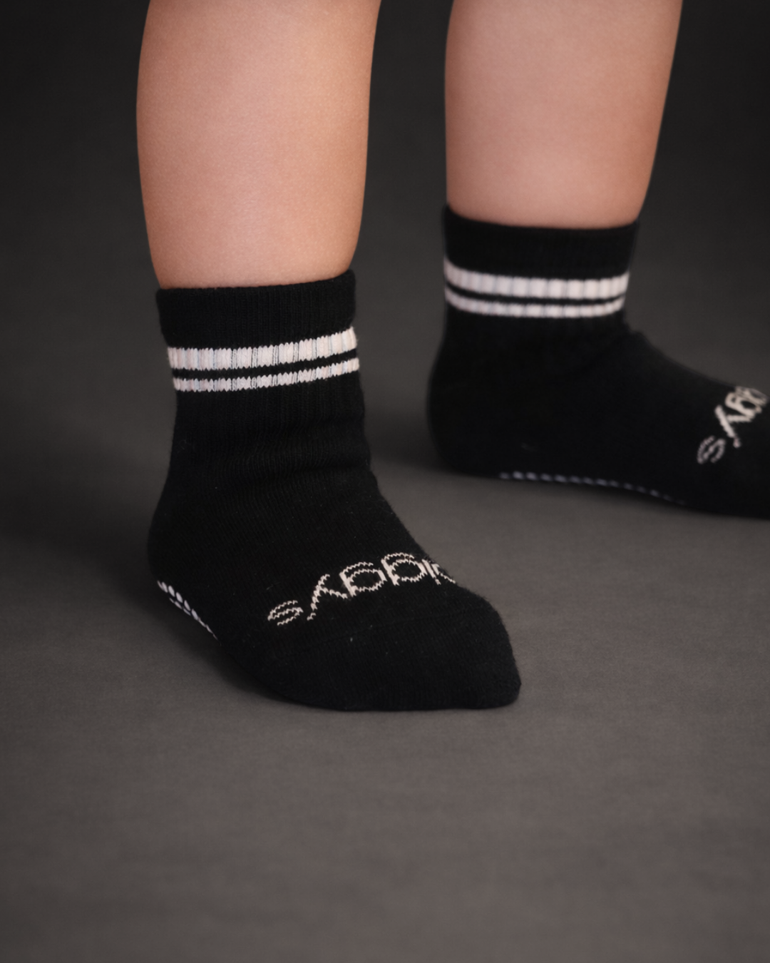 Toddler Gripper Crew Socks 4-Pack (4-5T)