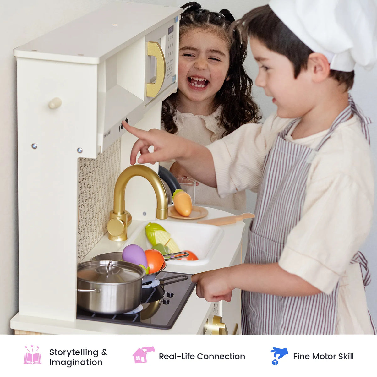 Cocina de juego PopJoy de Tiny Land®