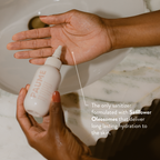 Frasco de gel antibacterial hidratante para manos