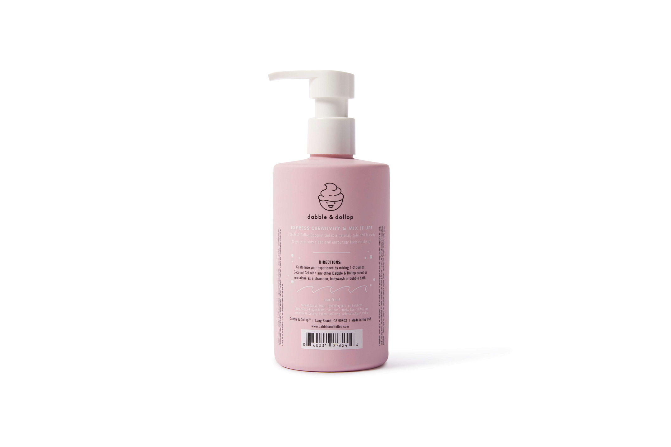 Tear-Free Shampoo, Body Wash, & Bubbles - Coconut