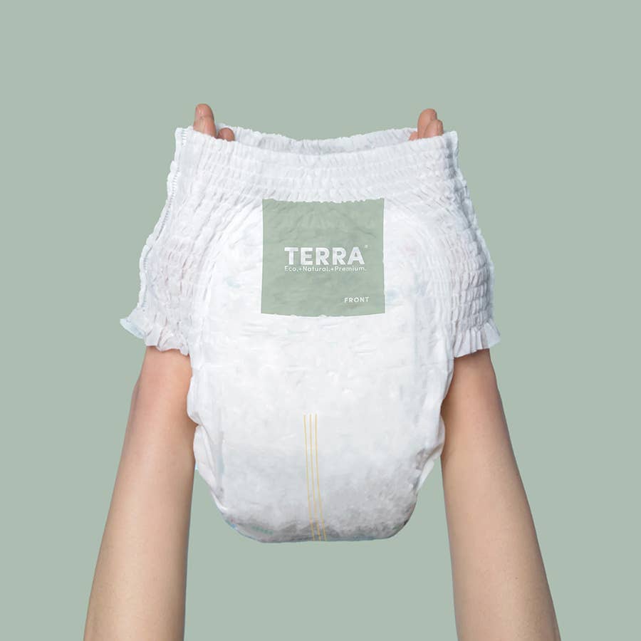 Size 5 Walker Plant-Based Training Pants 14 Count