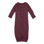 Eggplant | Organic Gown