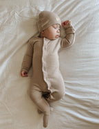 Oatmeal | Organic Snap Footie