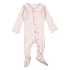 Blush | Organic Snap Footie