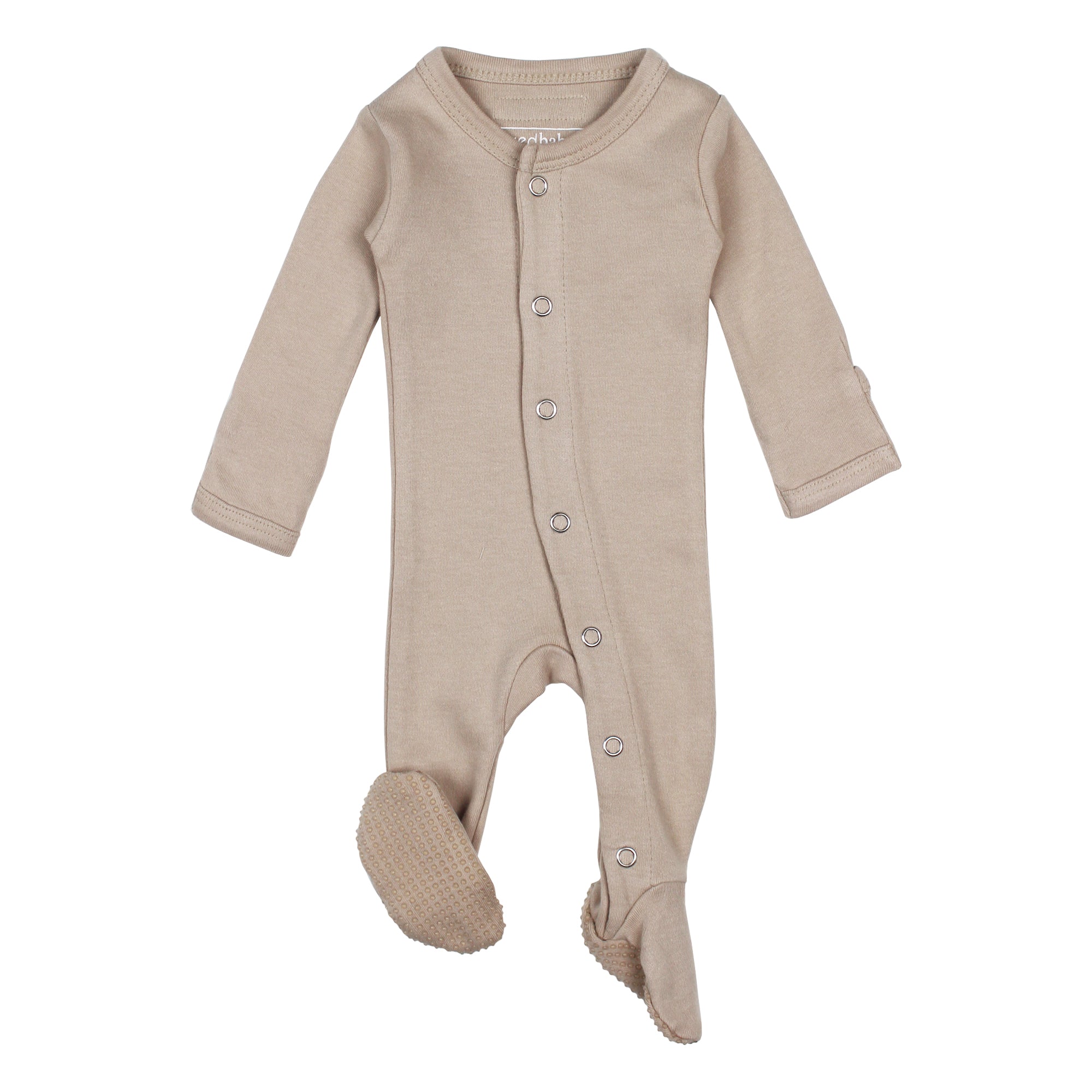 Oatmeal | Organic Snap Footie