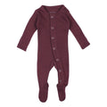 Eggplant | Organic Snap Footie