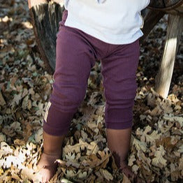 Eggplant | Organic Leggings