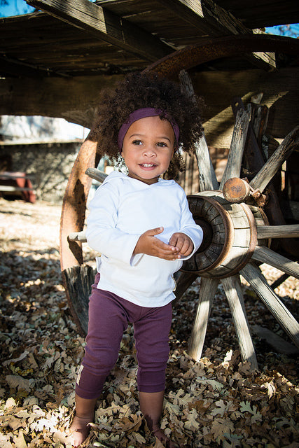 Eggplant | Organic Leggings