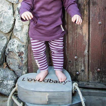 Lavender/Eggplant | Organic Leggings