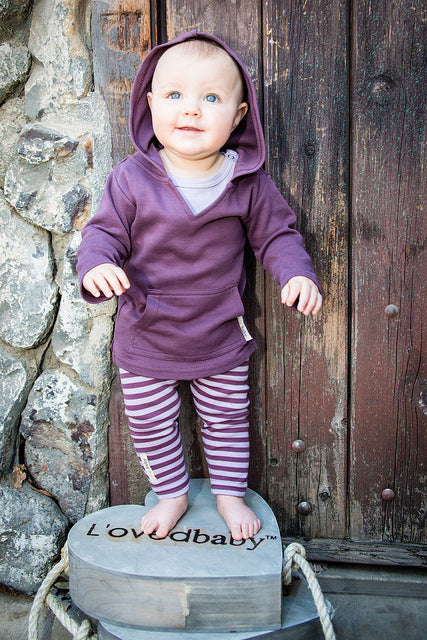 Lavender/Eggplant | Organic Leggings