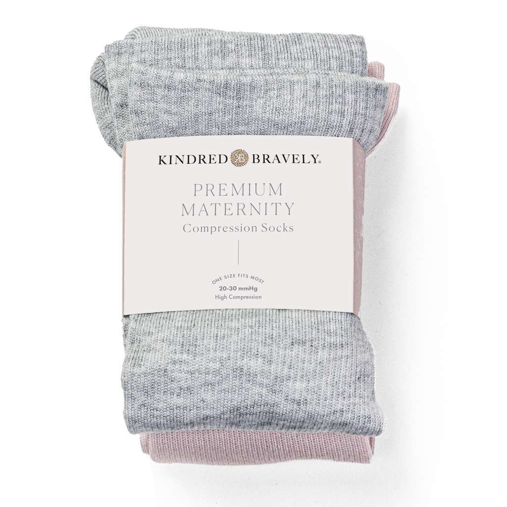 Premium Maternity Compression Socks (2-Pack)