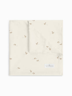 Swaddle Blanket - Duck / Oat + Chai