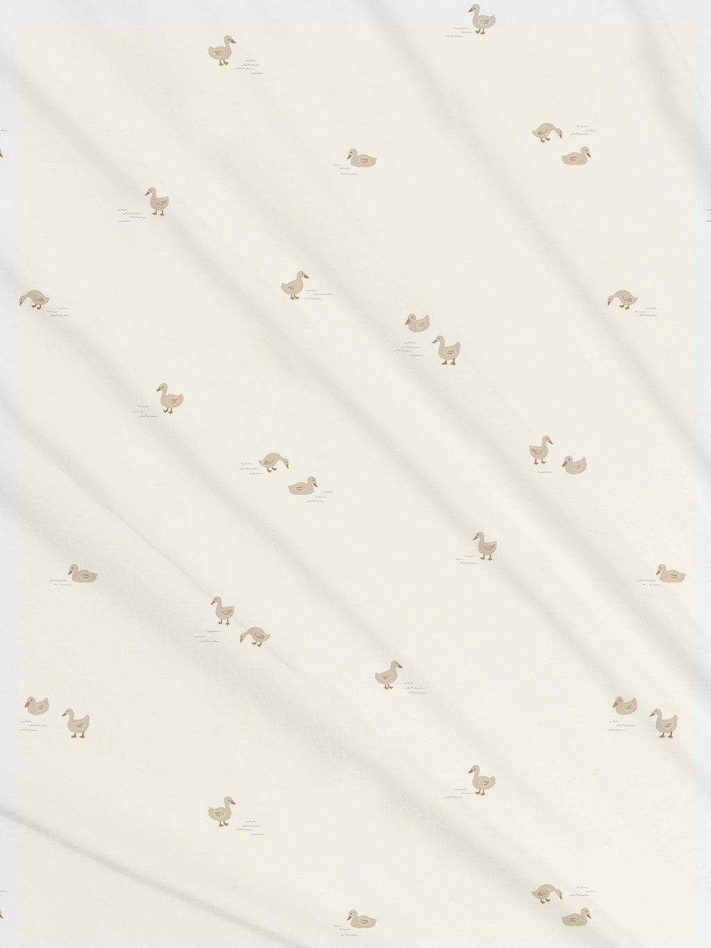 Swaddle Blanket - Duck / Oat + Chai