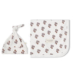 Organic Swaddle Blanket & Hat Set - Loom