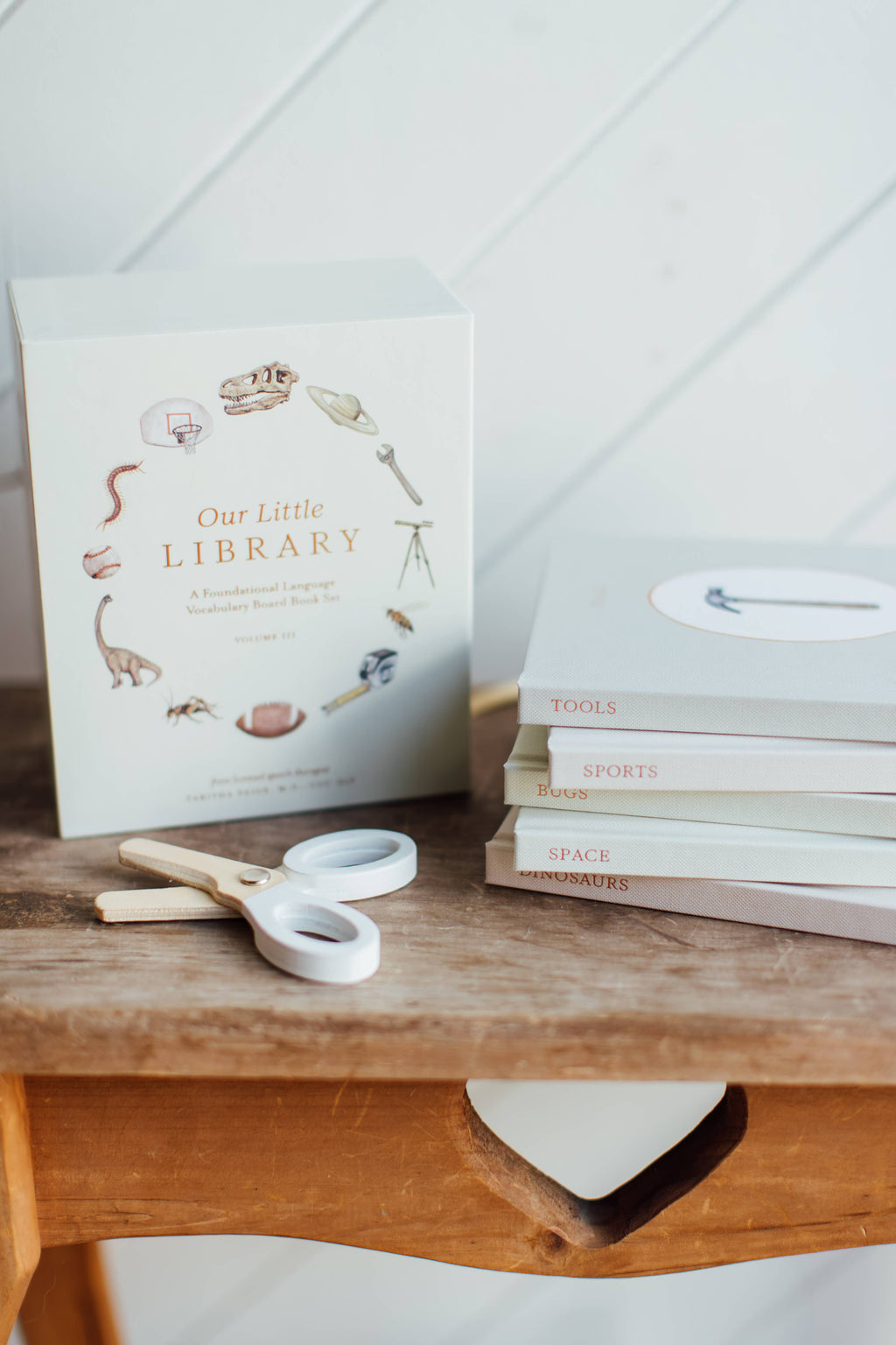 Nuestra pequeña biblioteca vol. 3 (set de 5 libros de cartón)
