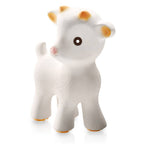Natural Rubber Teether Goat, Non-Toxic, Mold-free Design