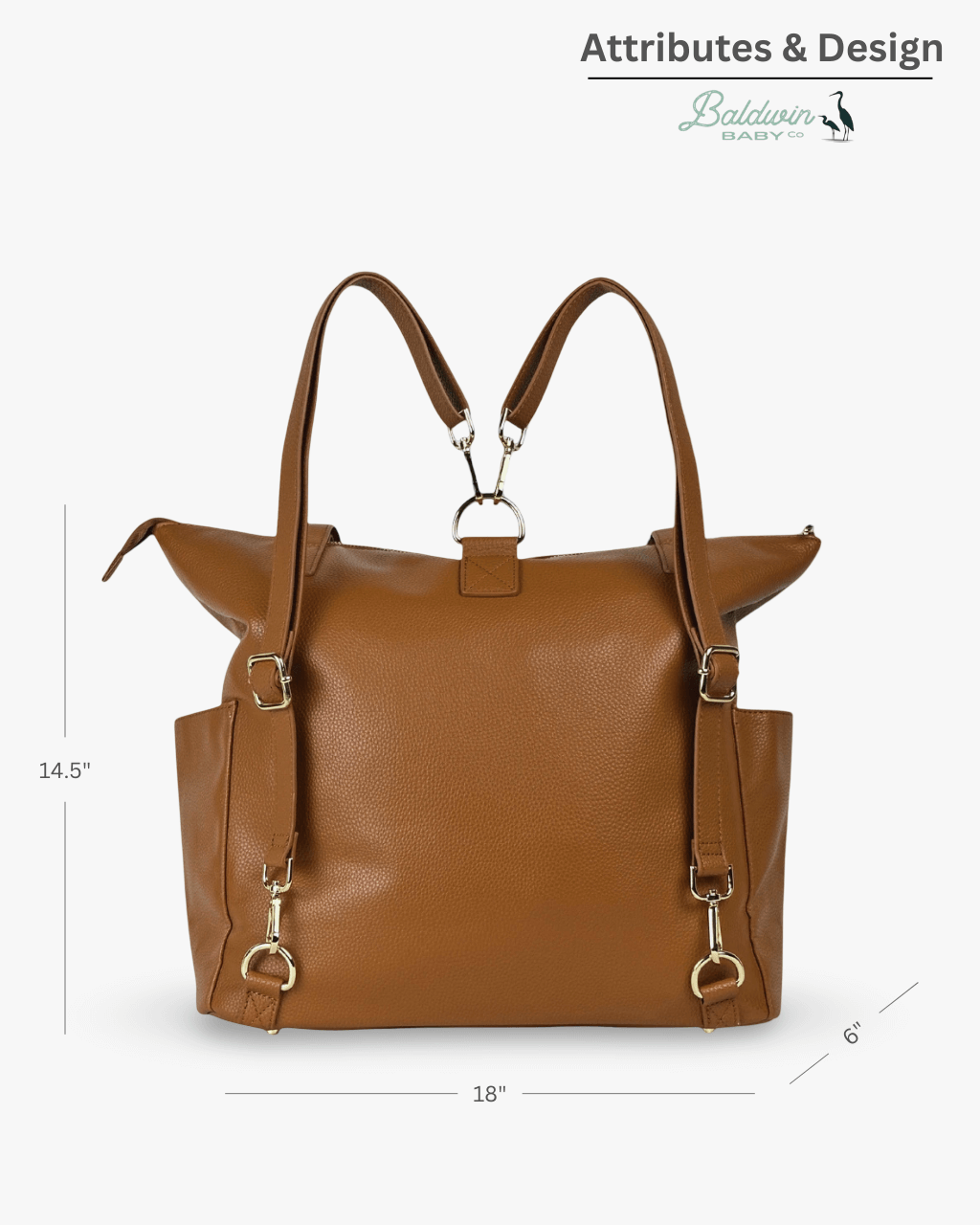 The Lillian Diaper Bag