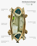 The Montrose Diaper Bag Tote