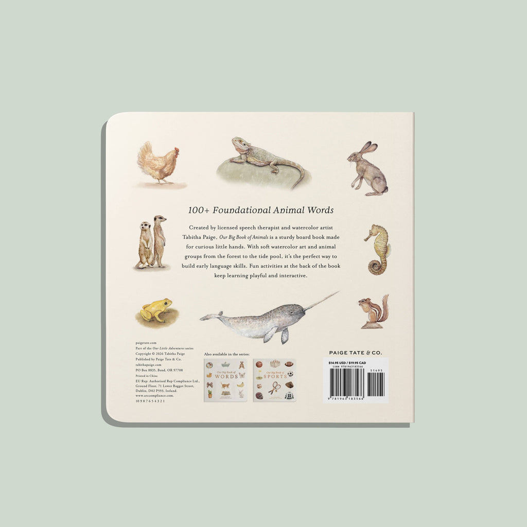 Nuestro gran libro de los animales (libro de cartón)