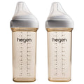 Hegen 11oz /330ml Baby Bottle with Fast Flow Teat - 2 PACK