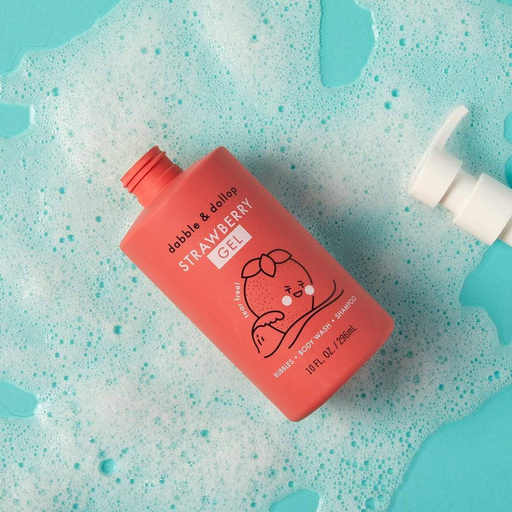 Tear-Free Shampoo, Body Wash & Bubbles - Strawberry
