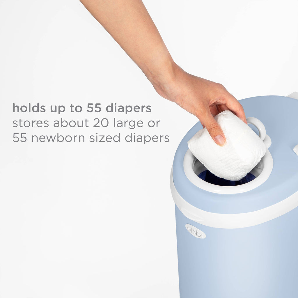 Cloudy Blue Diaper Pail