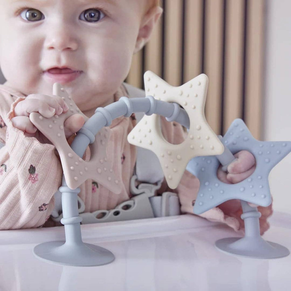 Stick 'n' Play Sensory Star Toy and Teether