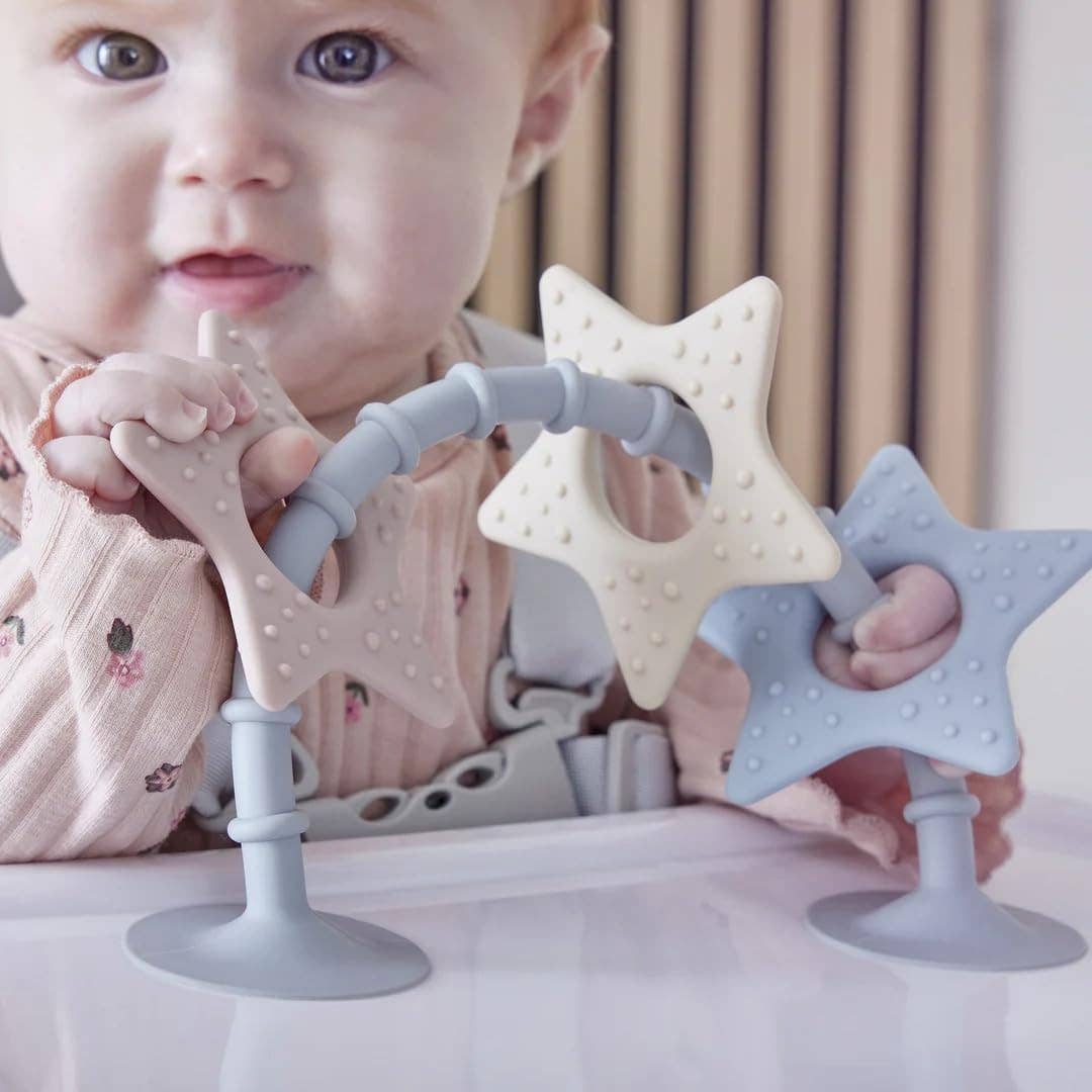 Stick 'n' Play Sensory Star Toy and Teether