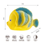 Natural Rubber Fish Non-Toxic Bath Toy, Mold-free design