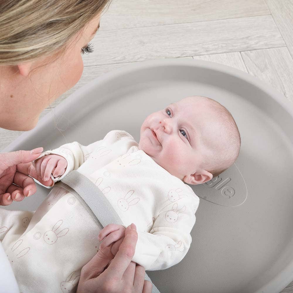 Changing Essentials Kit: Shnuggle Changing Mat + Diaper Pail + Liners