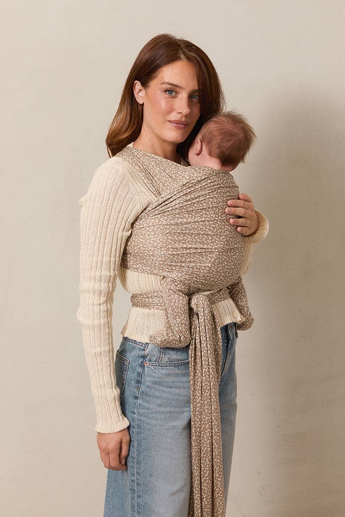 Cream Floral Wrap