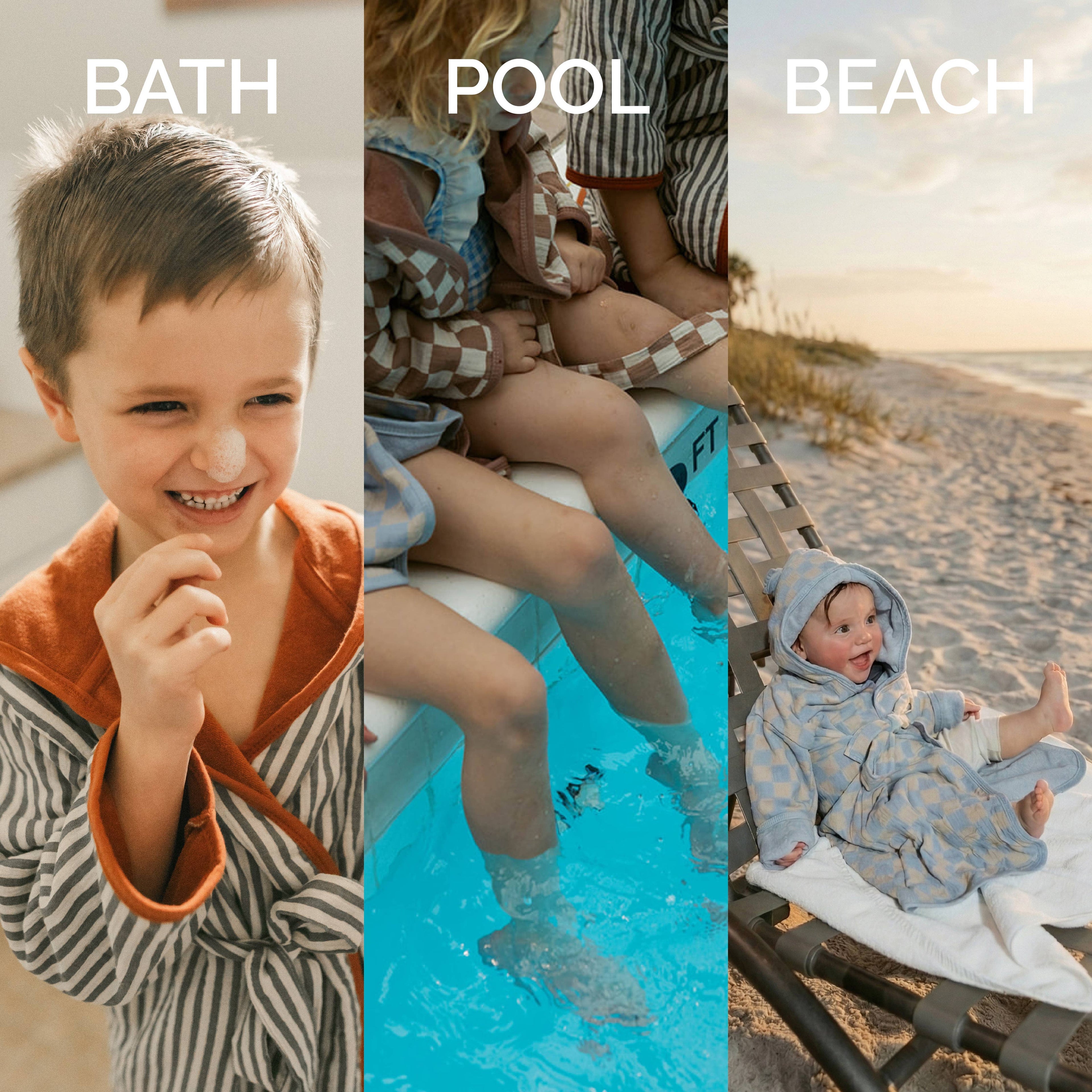 Toddler + Kids Bath Robe