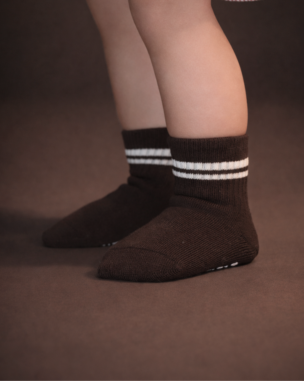 Baby Gripper Crew Socks 4-Pack (6-12 Months)