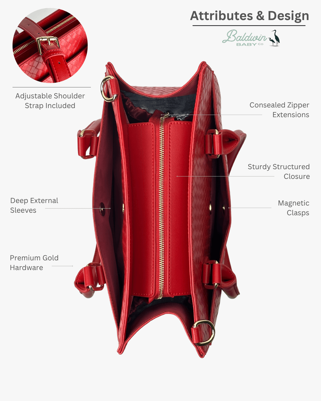 The Montrose Diaper Bag Tote