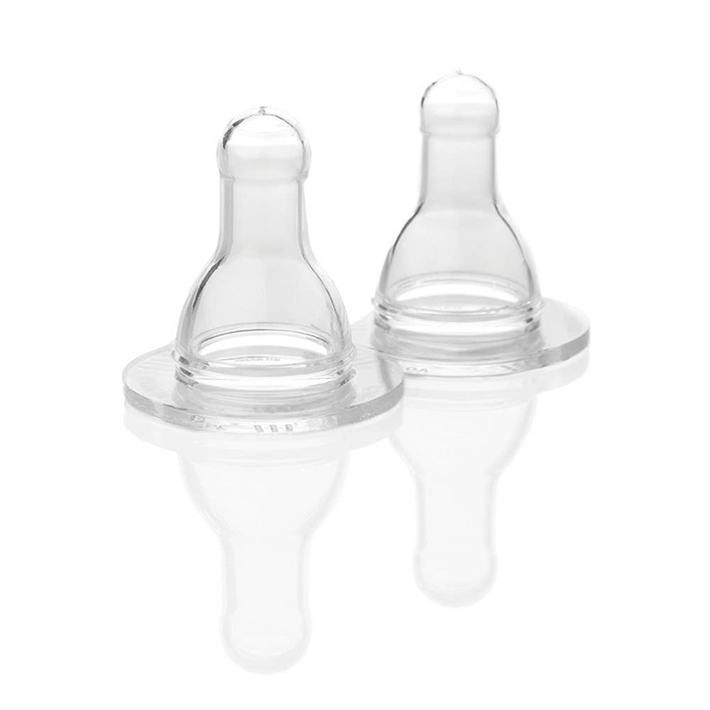 Accessory - Silicone Nipples 2pk, 4oz & 9oz Bottle