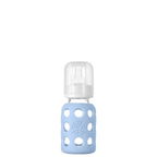 4oz Glass Baby Bottle - Stage 1 Nipple, Stopper, and Cap