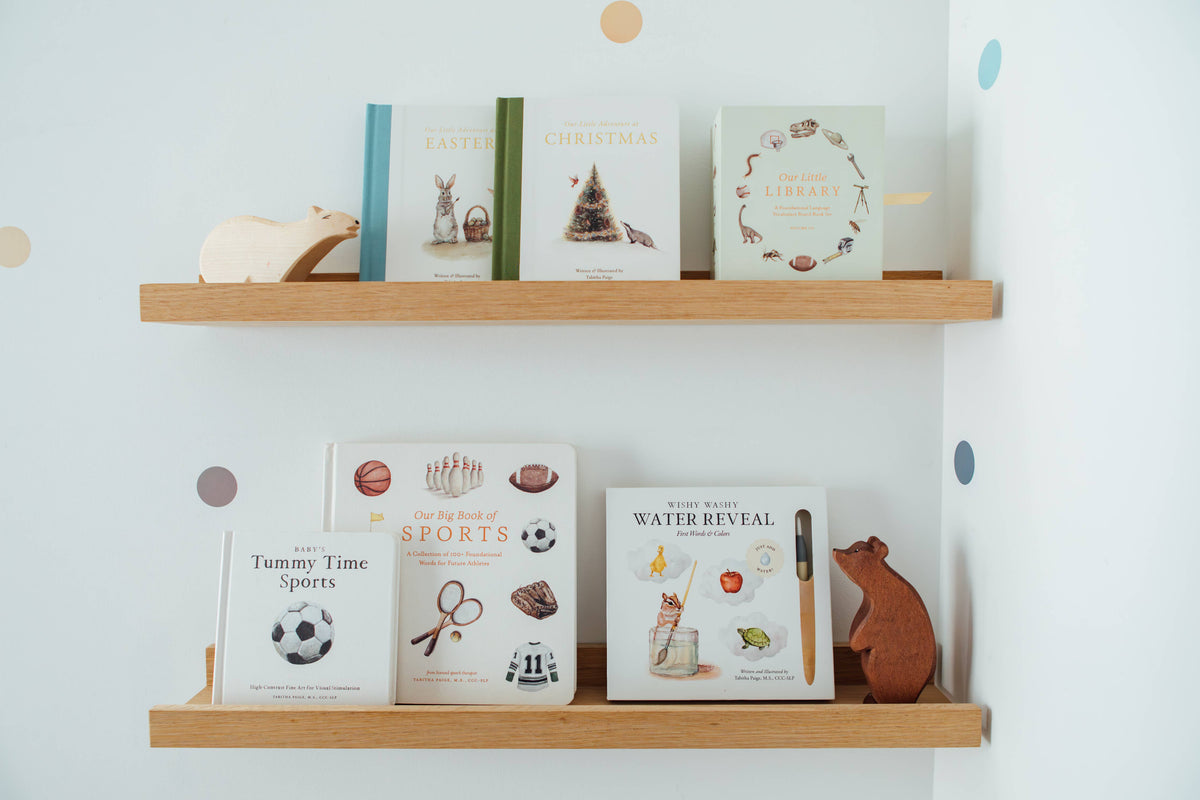Nuestra pequeña biblioteca vol. 3 (set de 5 libros de cartón)