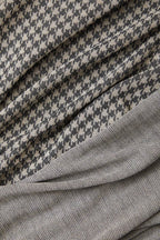 Stormy Houndstooth Wrap