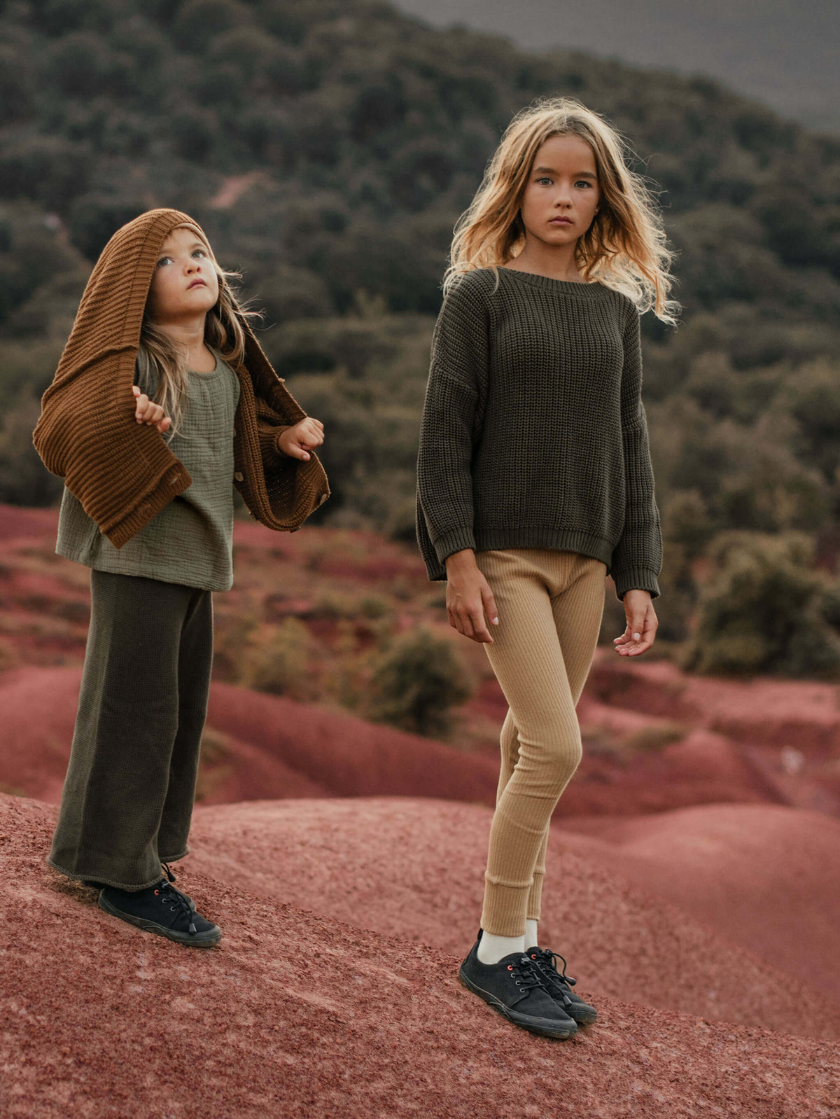 Leggings acanalados para niños | Archivo