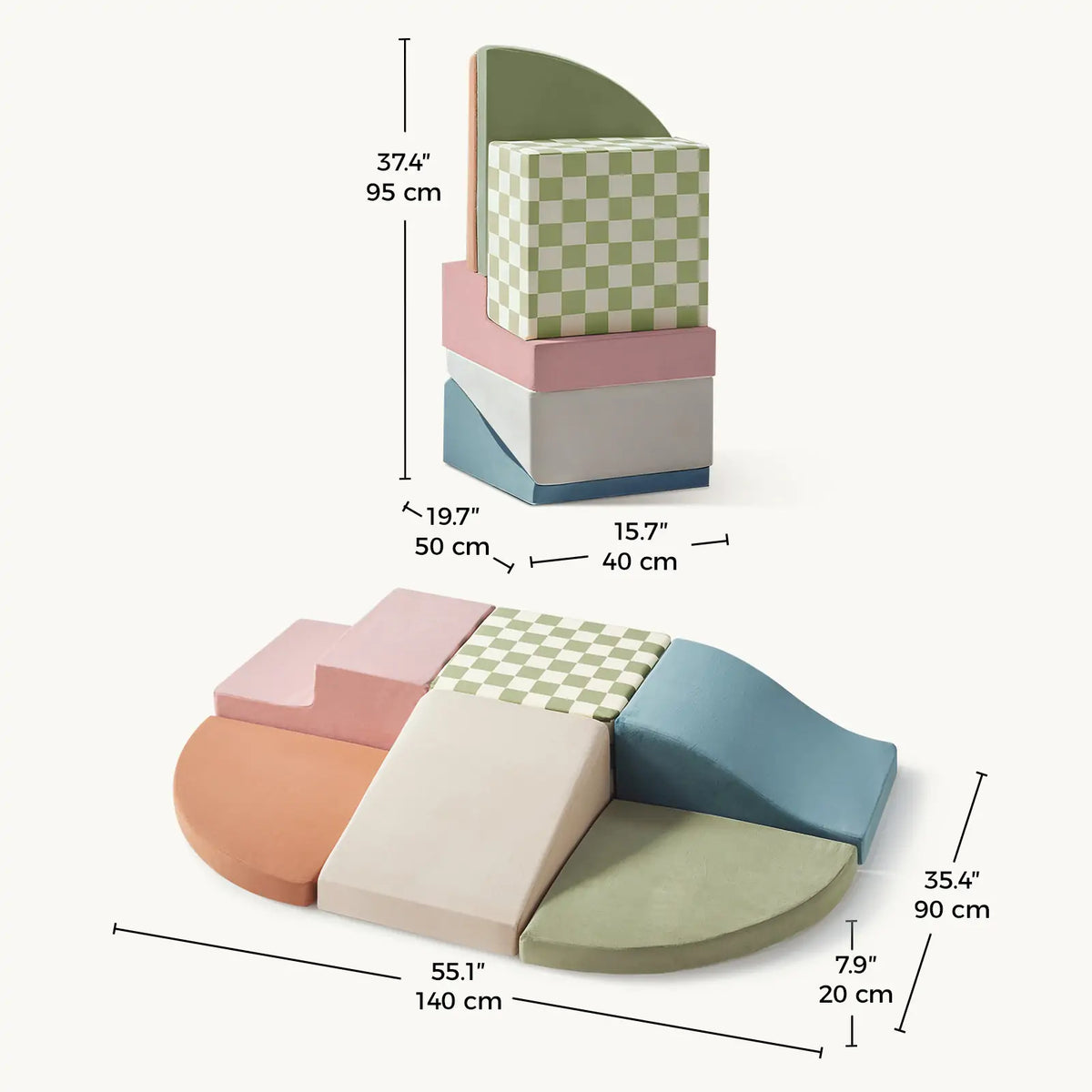 Tiny Land® PlayNest Climbing Blocks