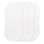Quilted Reusable Changing Pad Liners, Easy to Clean, White